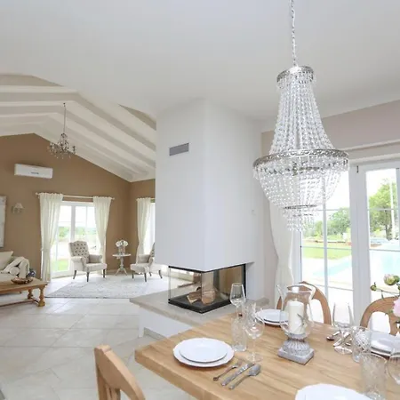 Nina Porec-baderna-rakovci, Meerblick, Privater Pool, 1000m2 Grundstueck Villa *