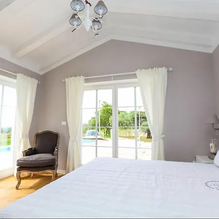 Nina Porec-baderna-rakovci, Meerblick, Privater Pool, 1000m2 Grundstueck