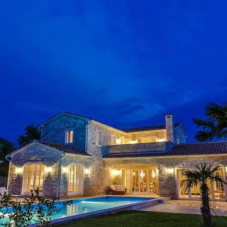 Nina Porec-baderna-rakovci, Meerblick, Privater Pool, 1000m2 Grundstueck Villa Baderna